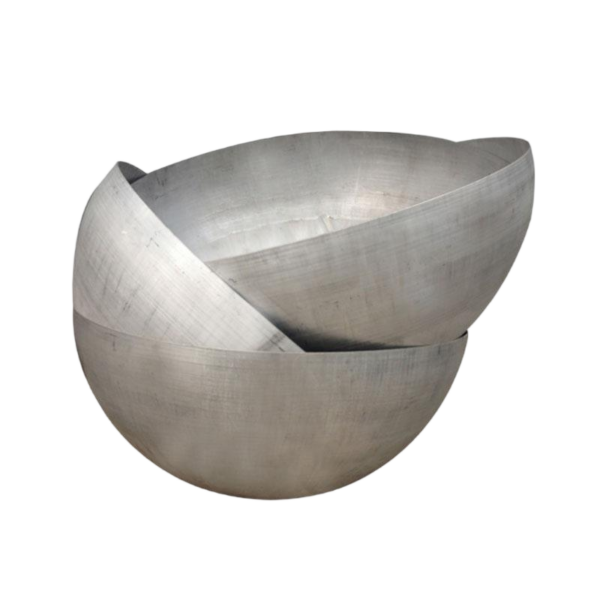 steel hemisphere heads