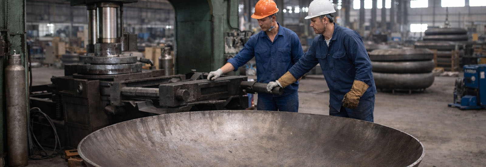 반구형 접시 머리 배치하기-안전모에 울지 않고 1 접시 머리 공장