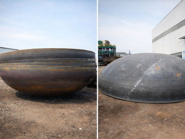 Elliptical Head And An Ellipsoidal Head