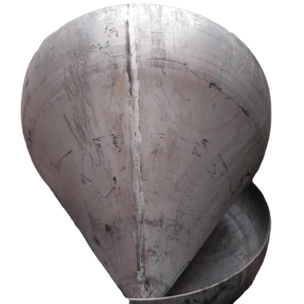 small conical tank dish head