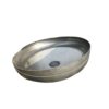 stainless elliptical head