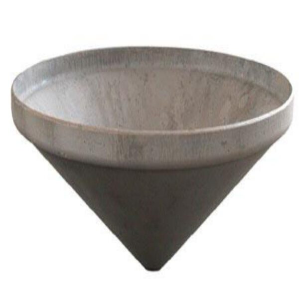 steel conical head